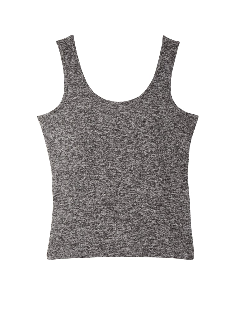 Front of plus size Sunflower Tank with Cutout Back Detail by Beyond Yoga | Dia&Co | dia_product_style_image_id:119071